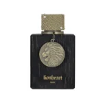 Frasco del perfume Armaf Club de Nuit Lionheart Man; salida fresca de menta y lavanda; corazón suave con vainilla y benjuí­n; base dulce‑amaderada con tabaco, tonelina (tonka bean) y miel. Perfecto para noches de otoño/invierno, eventos sociales nocturnos, cuando buscas un aroma cálido con buen rendimiento.