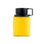 Frasco del perfume Armaf Odyssey Mega; notas cítricas de naranja, bergamota y limón, corazón de piña, geranio y salvia, y fondo amaderado de vetiver, almizcle y tonka. Ideal para primavera/verano o actividades al aire libre.