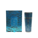 Frasco del perfume Armaf The Pride Admiral con diseño masculino en tonos azul marino y plateado, que evoca liderazgo, fuerza y sofisticación. Ideal para hombres que buscan una fragancia elegante, fresca y con carácter.