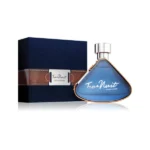 Frasco del perfume Armaf Tres Nuit Pour Homme con diseño sobrio y elegante en verde oscuro. Una fragancia clásica para hombres refinados que valoran la frescura con distinción.