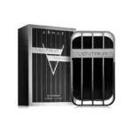 Frasco del perfume Armaf Ventana Pour Homme con diseño inspirado en la arquitectura moderna. Fragancia masculina elegante, fresca y refinada.