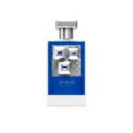Perfume Lattafa Pride Blue Sapphire Eau de Parfum para hombre, fragancia árabe fresca y amaderada con notas especiadas y cítricas, elegante y moderna.