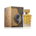 Perfume Lattafa Sheikh Al Shuyukh Luxe Edition Eau de Parfum para hombre, fragancia árabe intensa con notas amaderadas, ambaradas y orientales, símbolo de poder y elegancia.