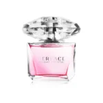 Versace Bright Crystal es una fragancia femenina fresca y floral con notas de yuzu, peonía y almizcle, ideal para mujeres elegantes y radiantes en climas cálidos.