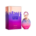 Frasco del perfume Miss Armaf Chic con diseño femenino en tonos rosados y plateados, que transmite elegancia, dulzura y modernidad. Ideal para mujeres que buscan una fragancia floral, fresca y con estilo juvenil.