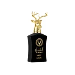 Lattafa Al Noble Ameer es una fragancia unisex que combina notas frescas de manzana y pimienta rosa con un corazón especiado de clavo y un fondo amaderado de oud y vetiver. Su aroma cálido y sofisticado es ideal para destacar en ocasiones especiales y noches elegantes