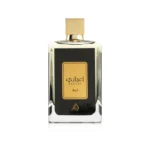 Perfume Lattafa Ejaazi Eau de Parfum para hombre, fragancia árabe fresca y amaderada con notas especiadas y cítricas, elegante y moderna.