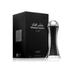 Lattafa Pride Winners Trophy Silver Eau de Parfum — fragancia moderna y sofisticada con acordes amaderados, cítricos y almizclados; perfume masculino de alta duración que refleja éxito, elegancia y carácter en un frasco plateado inspirado en la victoria.