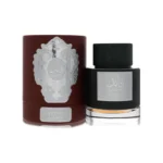 Perfume Lattafa Qaaed Intense Eau de Parfum para hombre, fragancia árabe amaderada y especiada con notas orientales y ambaradas, fuerte, elegante y sofisticada.